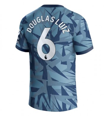 Aston Villa Douglas Luiz #6 Tredje trøje 2023-24 Kort ærmer